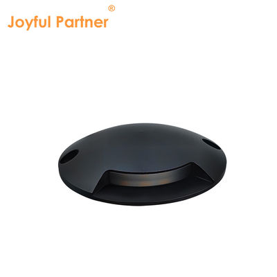 सीढ़ी लाइट ब्लैक फ्रंट कवर एल्यूमीनियम IP67 SMD 2835 1W एलईडी सीढ़ियों के लिए घुमावदार