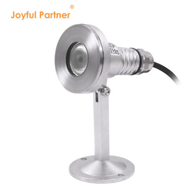 एलईडी अंडरवाटर स्पॉट लाइट वाटरप्रूफ IK07 1*2W एलईडी DC24V DMX RGBW 6W फाउंटेन के लिए