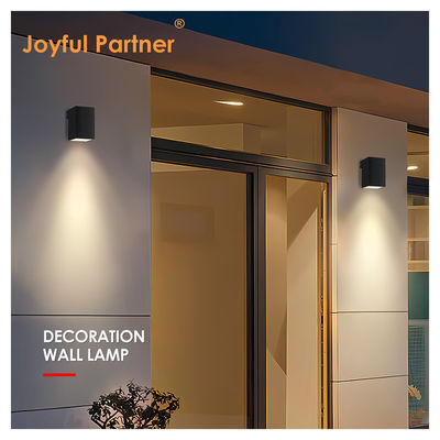 वाटरप्रूफ IP65 आउटडोर वॉल लैंप 8W 45 डिग्री डीसी 24v सीई प्रमाण पत्र SMD एलईडी कास्टिंग एल्यूमीनियम आवास