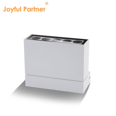 ऊपर और नीचे प्रकाश व्यवस्था आधुनिक एलईडी दीवार घुड़सवार उद्यान आंगन रोशनी 10W काले सफेद आवास रंग जलरोधक IP65