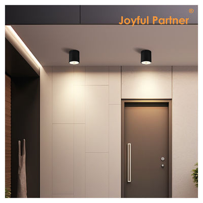 सीई IP65 छत प्रकाश सतह घुड़सवार नीचे प्रकाश जलरोधक स्पॉट प्रकाश Cree Cob LED With Round Design