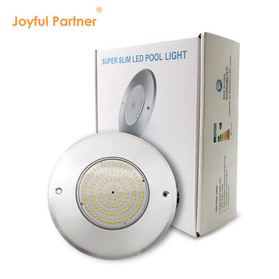 IP68 पूरी तरह से सील जलरोधक एकल रंग 160 * 7.5 मिमी अल्ट्रा स्लिम पूल सीई प्रमाणन के साथ पनडुब्बी एलईडी रोशनी