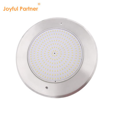 18W 316SS अंडरवाटर वॉल माउंट एलईडी पूल लाइट 230MM DC12V 252pcs SMD2835 गर्म सफेद निरंतर वोल्टेज