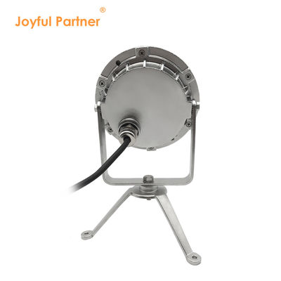 IP68 आउटडोर एलईडी स्पॉट लाइट स्टेनलेस स्टील DMX512 RGBW 12w पानी के नीचे उपयोग के लिए समर्थन DMX नियंत्रक
