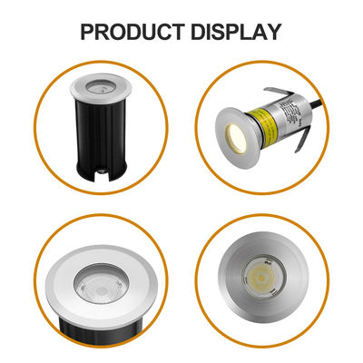 स्विमिंग पूल अंडरवाटर लाइट रिसेस्ड टाइप 1W 2W DIA 42 मिमी