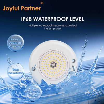 पानी के नीचे स्विमिंग पूल एलईडी रोशनी IP68 रंग बदल AC12v अंतर्निहित निरंतर वर्तमान चालक के साथ