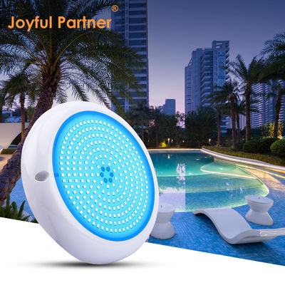 पूल लाइट Par56 IP68 18W 24W सिंक्रनाइज्ड आरजीबी एसएमडी एलईडी रंग बदलने वाली राल भरी हुई