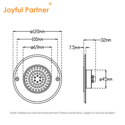आरजीबी अल्ट्रा स्लिम आईपी68 स्विमिंग पूल प्रकाश एलईडी एसएस 316 आवास एकीकृत प्रकार एसएमडी 2835 6W