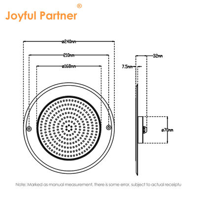SUS316 कवर माउंट IP68 DC12V 3000K पानी के नीचे एलईडी स्पा तालाब प्रकाश व्यवस्था