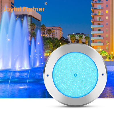 अंडरवाटर एलईडी स्विमिंग पूल लाइट्स 316 स्टेनलेस स्टील 25W Smd2835 राल भरा हुआ 3000K RGB स्विमिंग पूल लैंप SMD 2835 AC 12v IP68 पूर्ण जलरोधक