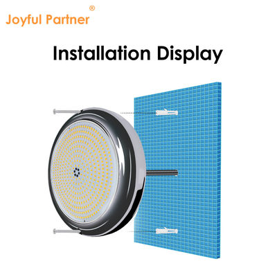 आरजीबी वाईफ़ाई नियंत्रण AC12V एलईडी पानी के नीचे स्विमिंग पूल प्रकाश JOYFUL दीपक IP68 जलरोधक