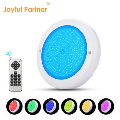 डीएमएक्स पूल लाइट IP68 18W AC12V रिमोट कंट्रोल वाटरप्रूफ पीसी सामग्री सफेद प्रकाश