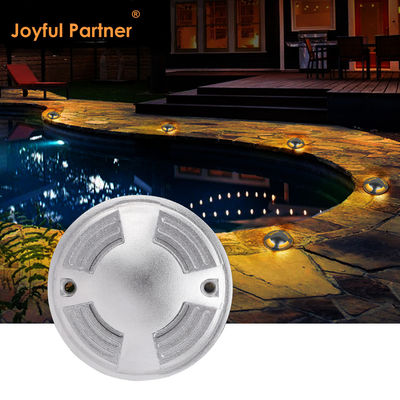 भूमिगत डेक लाइट 12/24DC IP67 वाटरप्रूफ 3W OSRAM SMD एलईडी एकल रंग CE ROHS 2 साल की वारंटी के साथ