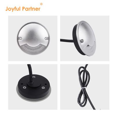 भूमिगत डेक लाइट 12/24DC IP67 वाटरप्रूफ 3W OSRAM SMD एलईडी एकल रंग CE ROHS 2 साल की वारंटी के साथ