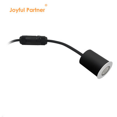 स्विमिंग पूल लाइट्स रिसेस्ड DC12~24V 1W 2W स्टेनलेस स्टील एलईडी एकल रंग के साथ ABS ब्लैक बॉक्स