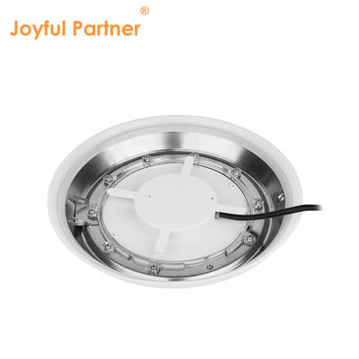 अंडरवाटर स्विमिंग पूल लाइट AC12V स्टेनलेस स्टील रंग बदलने वाली दीवार घुड़सवार RGB ø280*35mm