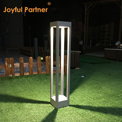 गार्डन बोलार्ड लाइट्स CREE Led 8W With Power Coated Aluminum Height 600mm AC 110-285V सिंगल कलर डस्टप्रूफ
