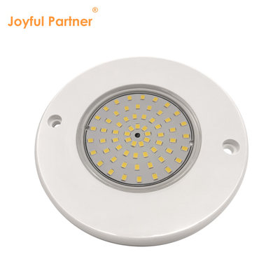 अंडरवाटर स्विमिंग पूल लाइट्स डीसी12V 10W IP68 पूरी तरह से प्लास्टिक RGB 100% सिंक्रोनस नियंत्रण
