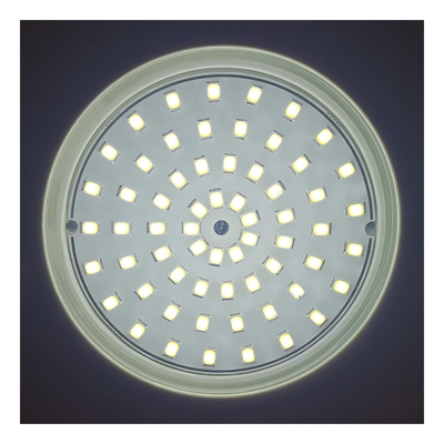 अंडरवाटर स्विमिंग पूल लाइट्स डीसी12V 10W IP68 पूरी तरह से प्लास्टिक RGB 100% सिंक्रोनस नियंत्रण