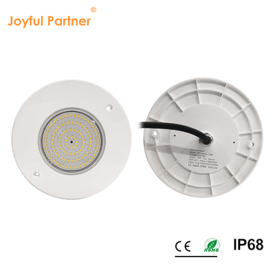राल से भरा पूल लाइट रिफ्लेक्टर 160mm DC12V 10W पूरी तरह से प्लास्टिक SMD2835 108pcs RGBW रंग निरंतर वोल्टेज