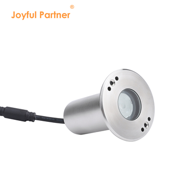 एलईडी मिनी वाटरप्रूफ धंसा हुआ मार्कर 1W 12V DC 8° संकीर्ण बीम कोण IP68 आउटडोर लैंडस्केप लाइटिंग