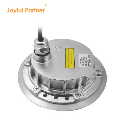 आउटडोर पूल लाइट DC24V 12W RGB क्लियर ग्लास 316 स्टेनलेस स्टील IP68 रखरखाव परियोजनाओं के लिए