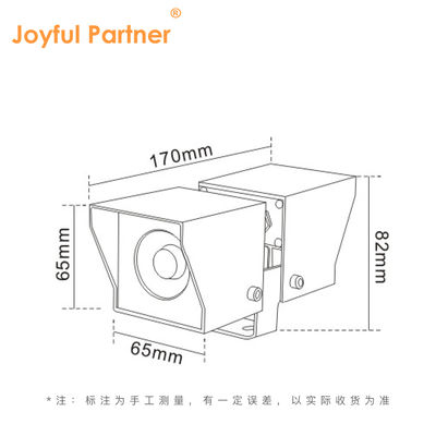 एलईडी गार्डन लाइट 6W 3000K 3Degree Narrow Angle DC24V एल्यूमीनियम केस आधुनिक डिजाइन