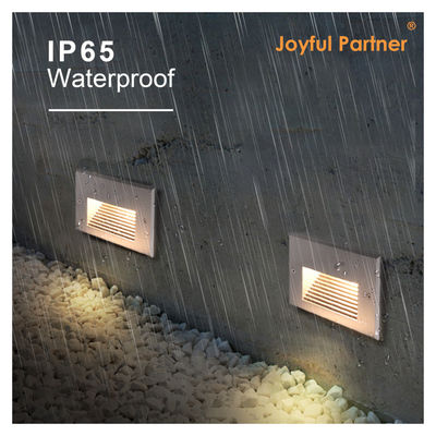 नया रेक्टेंगल 3W SMD LED स्टेप लाइट्स 170*106mm AC100-240V IK10 आउटडोर व्हाइट कलर