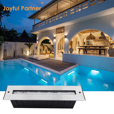 Linear Underwater Pool Light 316 Stainless Steel Warm White DC24V For Water Gardens