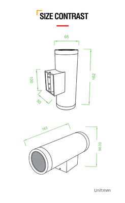 क्री सीओबी 10W दीवार प्रकाश आधुनिक शैली प्रकाश एल्यूमीनियम आवास एलईडी आउटडोर दीवार प्रकाश फिक्स्चर