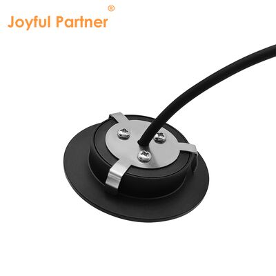 Side Emitting Recessed Inground Light Round Low Voltage 1W 3000k IP67 Die Cast Aluminum