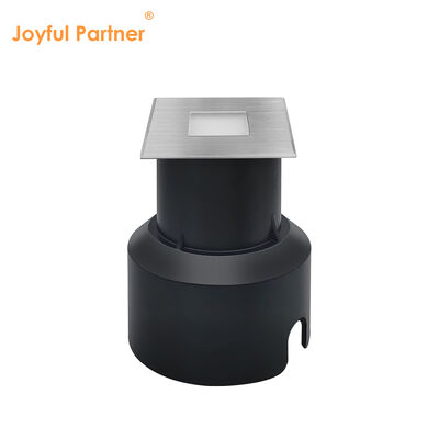 एलईडी अंडरग्राउंड लाइट्स 3W स्क्वायर शेप 304 या 316 स्टेनलेस स्टील 45*45MM फ्रेम एल्यूमीनियम डाई कास्ट बॉडी