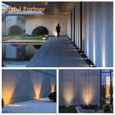 आनंदित साथी डेक कदम उद्यान रोशनी कम वोल्टेज 12 24V 6W CREE COB गर्म सफेद वर्ग