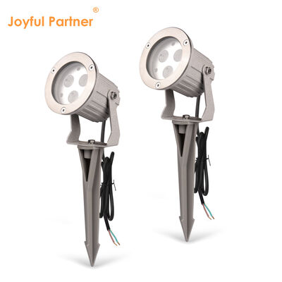 प्लास्टिक स्पाइक LED GU10 MR16 बल्ब के साथ वाटरप्रूफ LED गार्डन स्पॉट लाइट गार्डन यार्ड के लिए