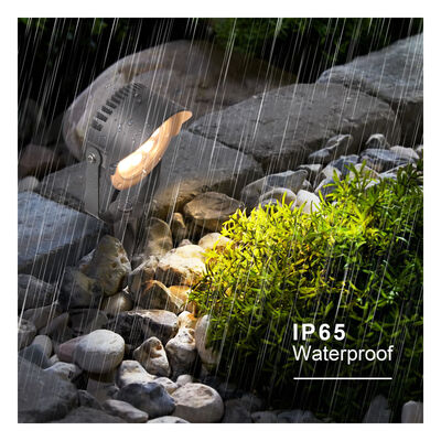 एलईडी गार्डन स्पॉट लाइट 12W 24W 36W बिल्ट-इन DMX512 ड्राइवर DC24V RGB3in1 ब्लैक एल्यूमीनियम लैंप बॉडी एल्यूमीनियम हाउसिंग ट्री लाइटिंग के लिए