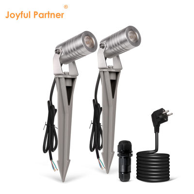 सिंगल कलर गार्डन स्पाइक लाइट्स IP65 डेकोरेटिव आउटडोर एलईडी लैंडस्केप लाइट्स