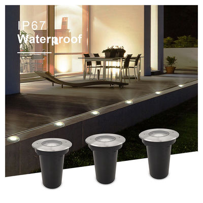 आउटडोर एलईडी इनग्राउंड लाइटिंग IP65 6W CREE COB एलईडी नई डिजाइन के साथ शहद कंघी 12VDC कम वोल्टेज