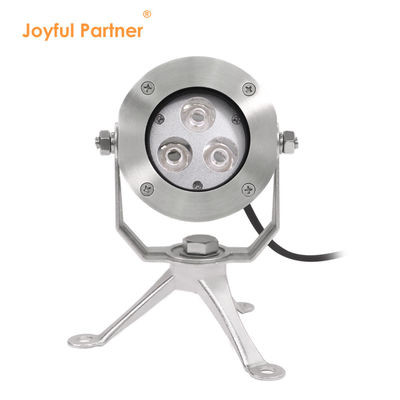 उच्च गुणवत्ता DC24V नियंत्रण 304 स्टेनलेस स्टील DMX512 RGBW IP68 12w एलईडी पानी के नीचे प्रकाश