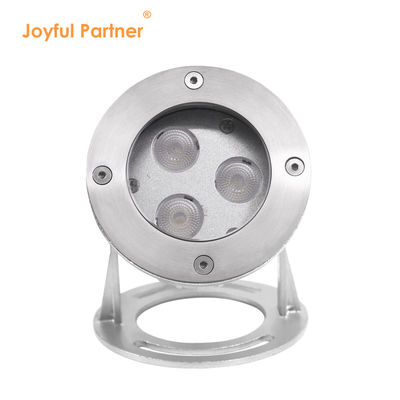 3W DC12V 24V RGB स्टेनलेस स्टील 316SS IP68 जलरोधक एलईडी पानी के नीचे रोशनी तालाब के लिए