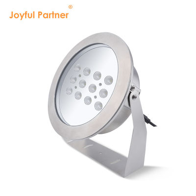 पानी के नीचे का दीपक पानी का फव्वारा IP68 RGB इंजीनियरिंग लाइटिंग DMX 512 DC 24v SS 316L