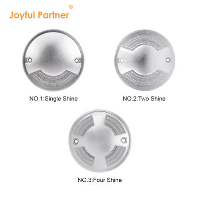 भूमिगत डेक लाइट 12/24DC IP67 वाटरप्रूफ 3W OSRAM SMD एलईडी एकल रंग CE ROHS 2 साल की वारंटी के साथ