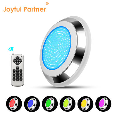 अंडरवाटर स्विमिंग पूल लाइट AC12V स्टेनलेस स्टील रंग बदलना RGB DIA280*35MM