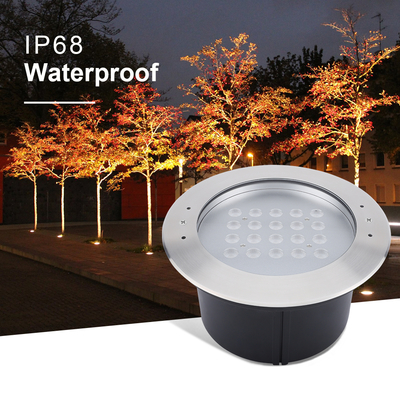20W IP68 स्विमिंग पूल अंडरवाटर लाइट 316 स्टेनलेस स्टील एलईडी भूमिगत रोशनी