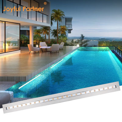 LED Wall Washer Underwater Linear Light RGBW 4in1 3 Years Warranty Outdoor Stainless Steel Housing IP68 Waterproof
