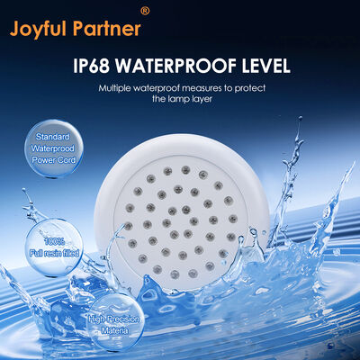 RGB स्विमिंग पूल लाइट अल्ट्रा थिन रेज़िन भरा SMD5050 DC12V वाटरप्रूफ रिमोट कंट्रोल एंटी सॉल्टी वाटर