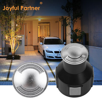 3W इनग्राउंड लाइटिंग एल्यूमीनियम बॉडी सामग्री स्टेनलेस स्टील 316 फ्रंट कवर AC100-240V 3000K 0.5M केबल के साथ