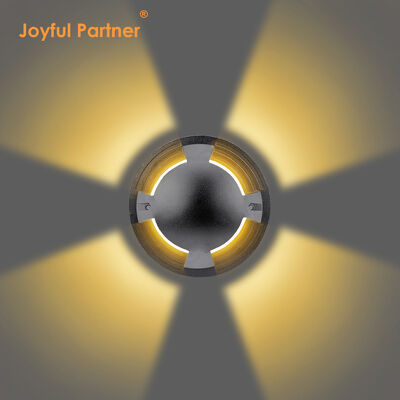 साइड इमिटिंग इनग्राउंड लाइट स्टेनलेस स्टील कवर 10W ओएसआरएएम एसएमडी डीआईए 172 एमएम एबीएस माउटिंग आस्तीन के साथ